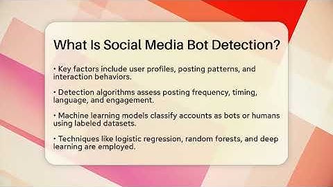 What Is Social Media Bot Detection? - Everyday-Networking