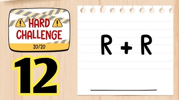 Brain Test Tricky Words Hard Challenge Level 12