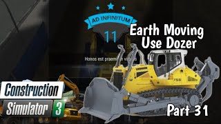 construction simulator 3 gameplay - earth moving job comercial construction screenshot 5