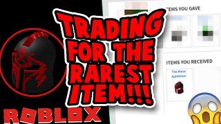 Trading for the RAREST ROBLOX ITEM!!! (Ft. Lonnie)  Linkmon99 ROBLOX