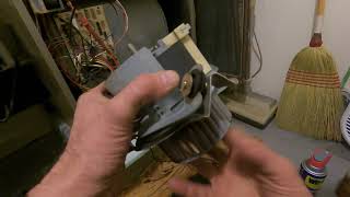 Unseizing A Stuck Inducer Motor Heat Service Call
