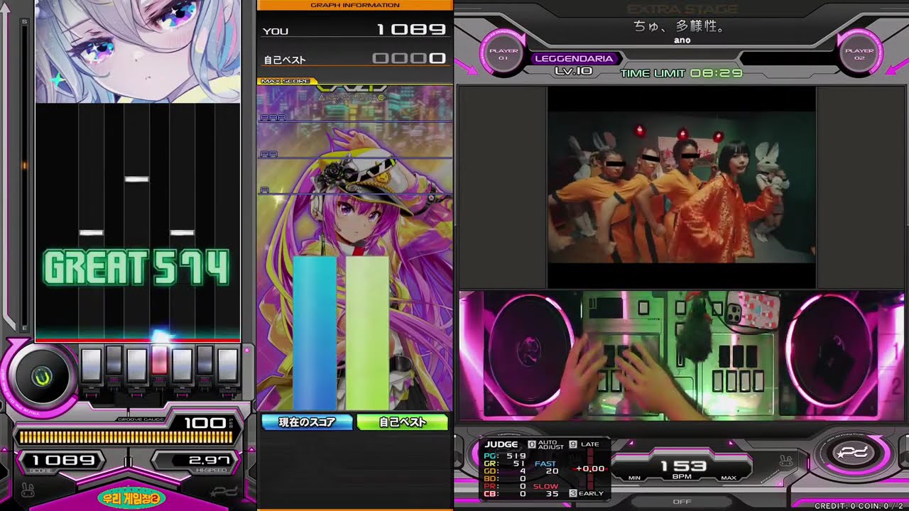 Beatmania IIDX 32 Pinky Crush] ちゅ、多様性。 SPL FULLCOMBO BP0