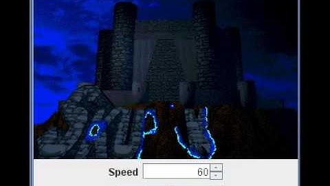 Dungeon Master 2: "Title" animation (FM-Towns, PC-9821)