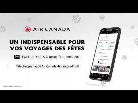 Lappli Air Canada : un indispensable pour vos voyages des Ftes