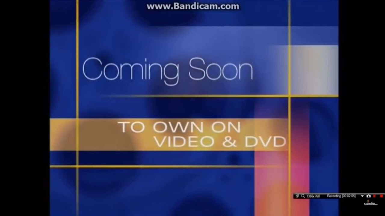 Coming Soon To Own On Video And Dvd Bumper 2000 2006 Youtube 