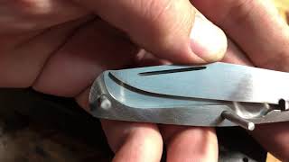 Adjusting The Kick On A Slipjoint Folder