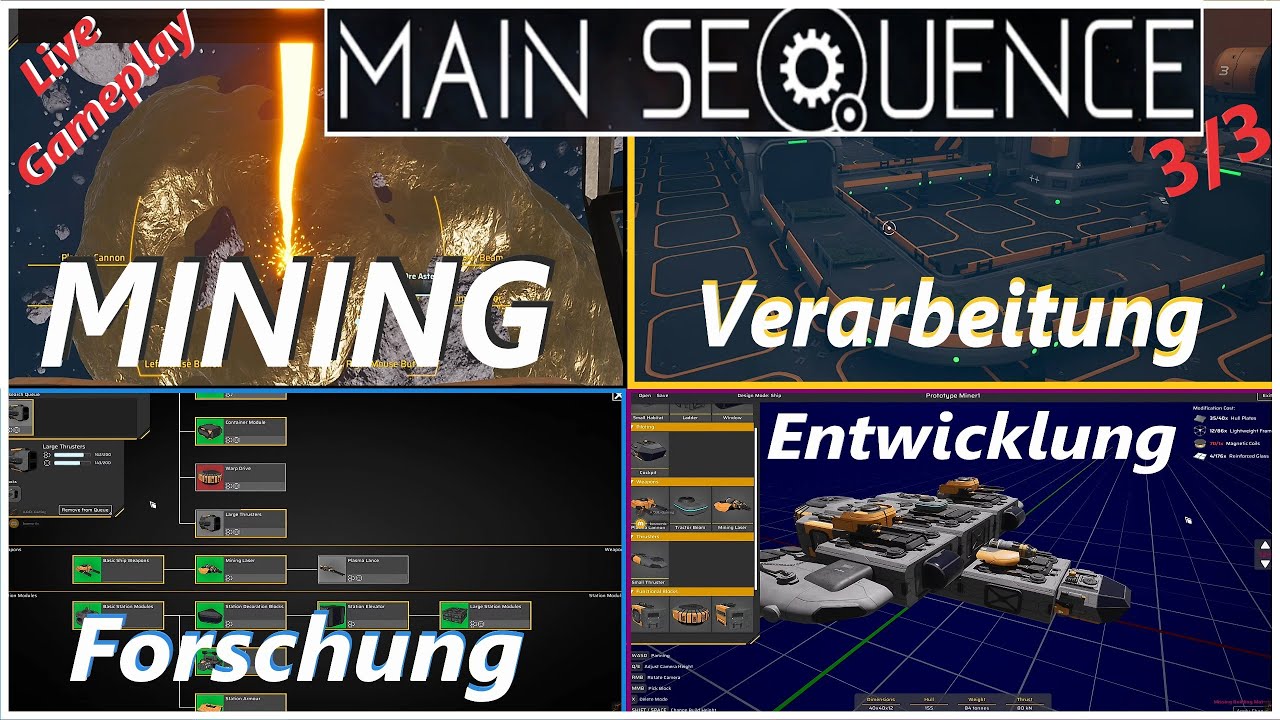 Teil 3 des Playtests 🚀 MAIN SEQUENCE | First Look - YouTube