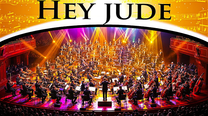 Hey Jude Orchestral version - Orchestral performance video thumbnail