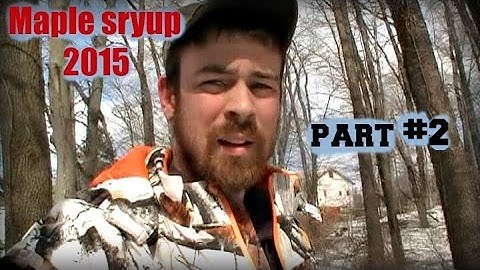 making maple syrup 2015 part 2