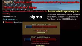 traumatizing arcane odyssey players with 6000 defense earth metal mage
