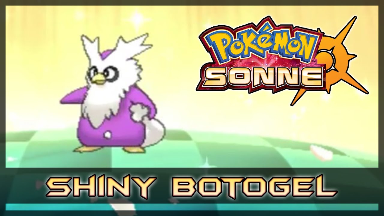 Shiny Botogel Live Reaktion