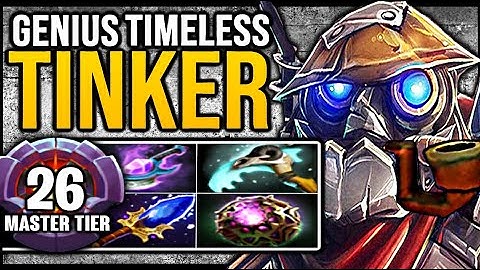 Master Tier Tinker Crazy fast hand Timeless switching skills! Dota 2 7.28b Tinker Gameplay.