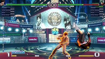 KOF XIV Kyo Combo - Anywhere 2.st 1000.mp