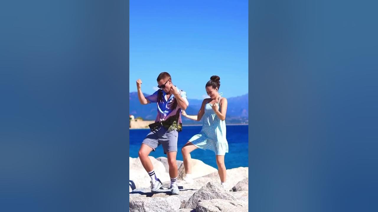 Calm down viral dance trend Afro beats compilation - Jasmin and James #shorts
