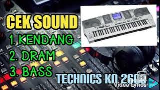 CEK SOUND KEYBOARD TECHNICS KN 26 FULL TANPA IKLAN