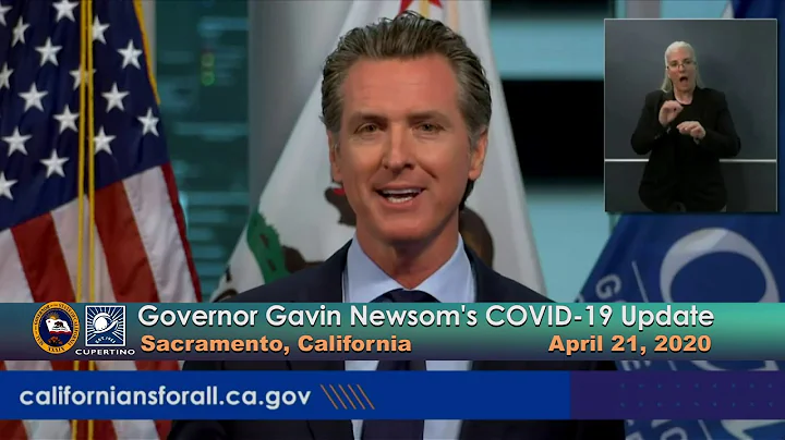 Governor Newsom's COVID-19 Update - April 21, 2020