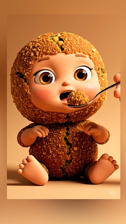 Falafel Kid 😍🥙 | طفل الطعمية في مشهد خيالي بالذكاء الاصطناعي