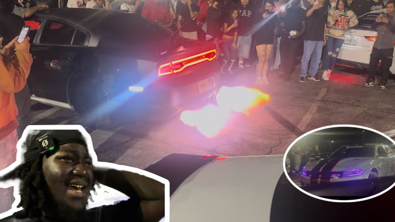 FLAME TUNED CARS SHUT DOWN ATLANTA CAR MEET ! - YouTube