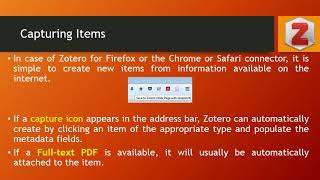 1. Introduction about Zotero