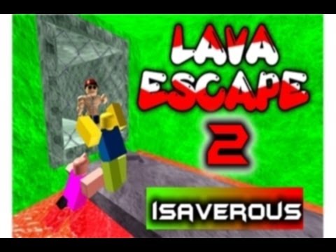 Roblox Lava Escape 2 Youtube - forest lava roblox game