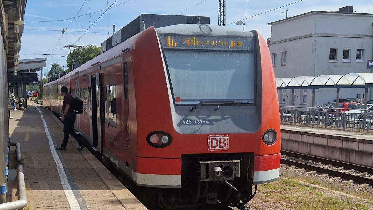 Br425 | Siemens, Adtranz/Bombardier, DWA | S Bahn Rhein Neckar | Mitfahrtsound |