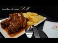 COSTILLAS DE CERDO AL VINO TINTO RECETA MUY FÁCIL