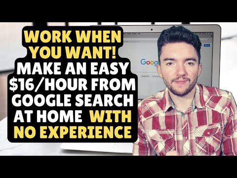 Work When You Want & Make EASY $16/Hour from Google Search at Home with No Experience 2022