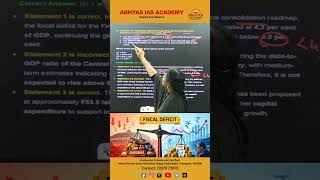 Fiscal Deficit | Abhyas IAS Academy
