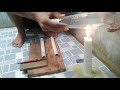 Cara mudah memotong botol menjadi gelas"How to cut bottles of glass with fire