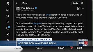 Joe Burrow would restructure contract to keep Chase, Higgins, Hendrickson, Gesicki