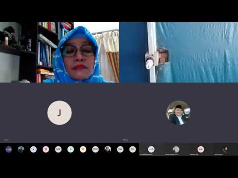 Materi  Microsoft Teams Oleh MIEE Drs Mansur pada Diklat Daring Matematika Nusantara Sulsel