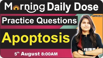 Apoptosis | Cell Signaling | CSIR NET Life Sciences | Shruti Shukla |