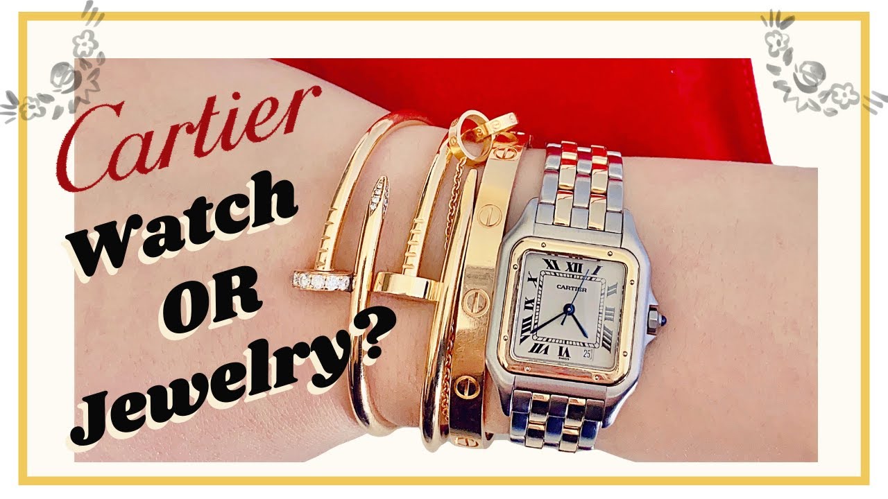 cartier panthere watch video