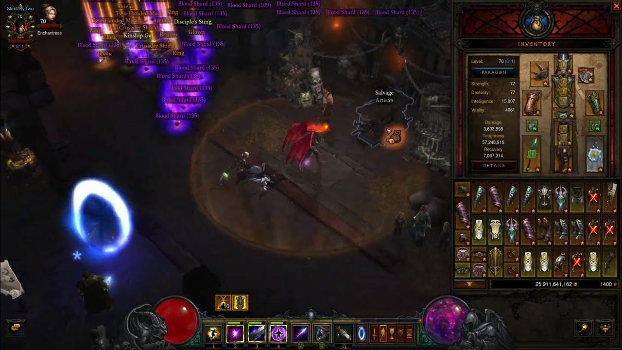 Diablo 3 Season 27 T16, 30 Caches and 3000+ Blood Shards YouTube