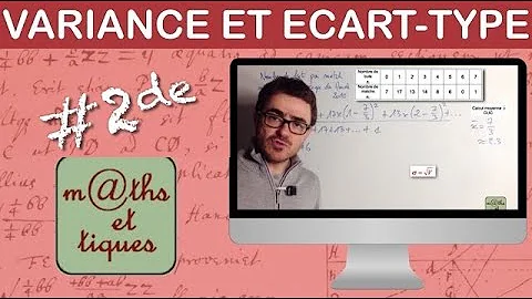 Comment se calcule l'écart type ?