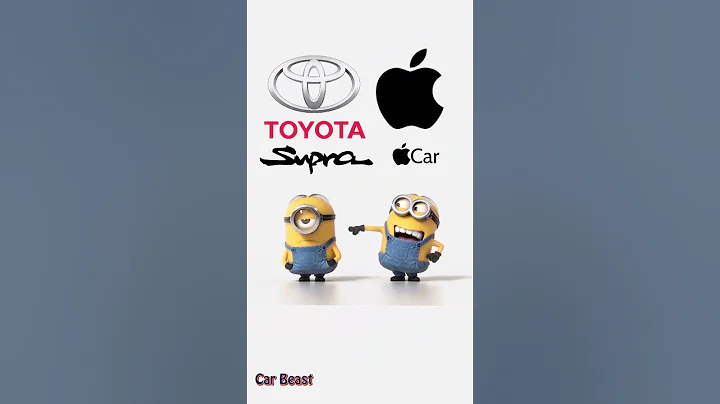 トヨタ・スープラ vs アップルカー ミニオンスタイル#車 #ティックトック #面白い #ASMR #スープラ #アップル #FYP #スーパーカー #ステータス