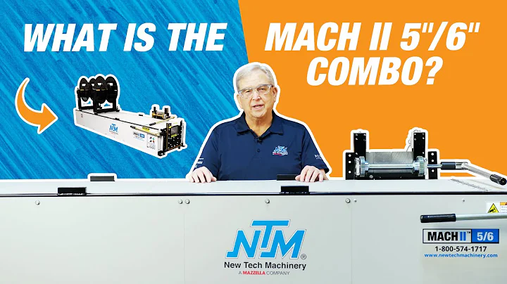 What Is New Tech Machinery's MACH II 5/6 Combo Gutter Machine? Things You Need To Know! #rollforming