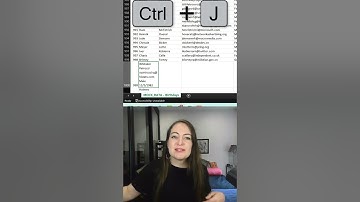 Ctrl + J // Excel Hot-Keys A-Z #shorts