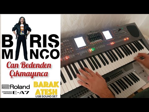 Barışmanço - Can Bedenden Çıkmayınca (Roland E-A7) Tutorial