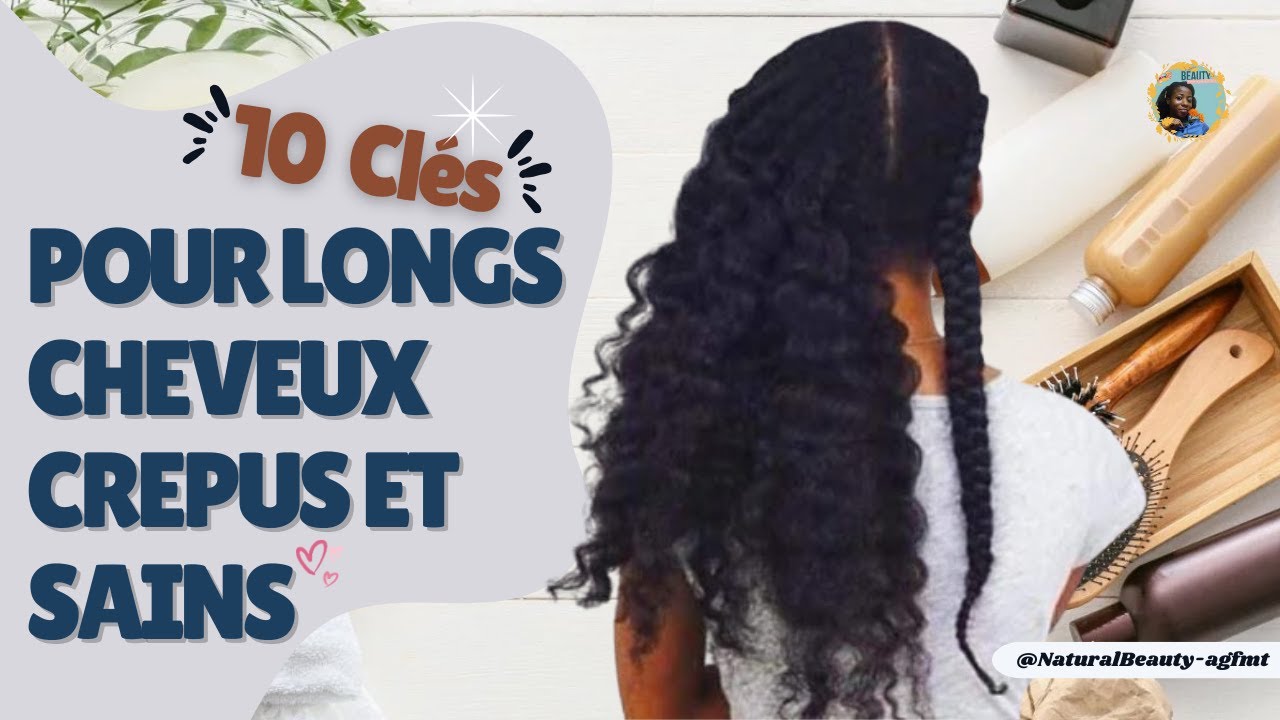 🔥 TU VEUX LA LONGUEUR ? COMMENCE PAR ÇA - LE SECRET DES CHEVEUX CRÉPUS SAINS 🍃