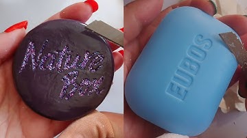 Soap Carving ASMR Relaxing Sounds no talking Satisfying ASMR Video