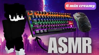 Eerie Minecraft Bedwar ASMR Minecraft Bedwar Asmr | ASMR Creamy Keyboard #minecraft #bedwars screenshot 5