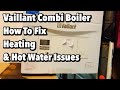 F22 Vaillant Ecotec Boiler-No Hot Water-Heating