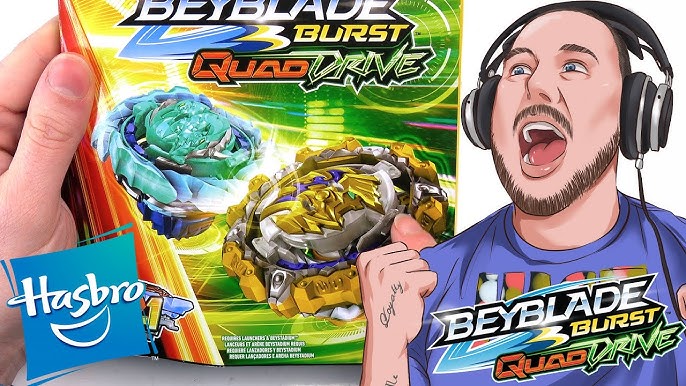 Toupies Beyblade Burst Quad Drive - Decay Perseus P7 VS Destruction Belfyre  B7, Véhicules et circuits