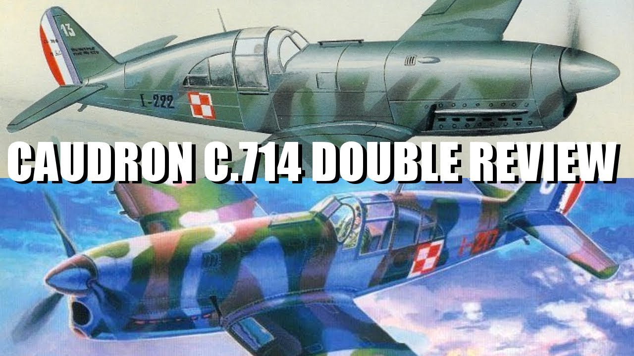 Heller vs. Mistercraft/Mastercraft Caudron C.714 1/72 double review