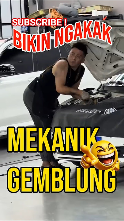 🤣😄 VIDEO LUCU 17 DETIK | MEKANIK MOBIL #funny #comedy #shorts #ngakak #viral #lucu