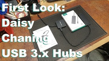 First Look: Daisy Chaining USB 3.x Hubs