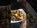 Masaledaar Aalu Bhindi Fry #viral short #shortvideo #food #cooking
