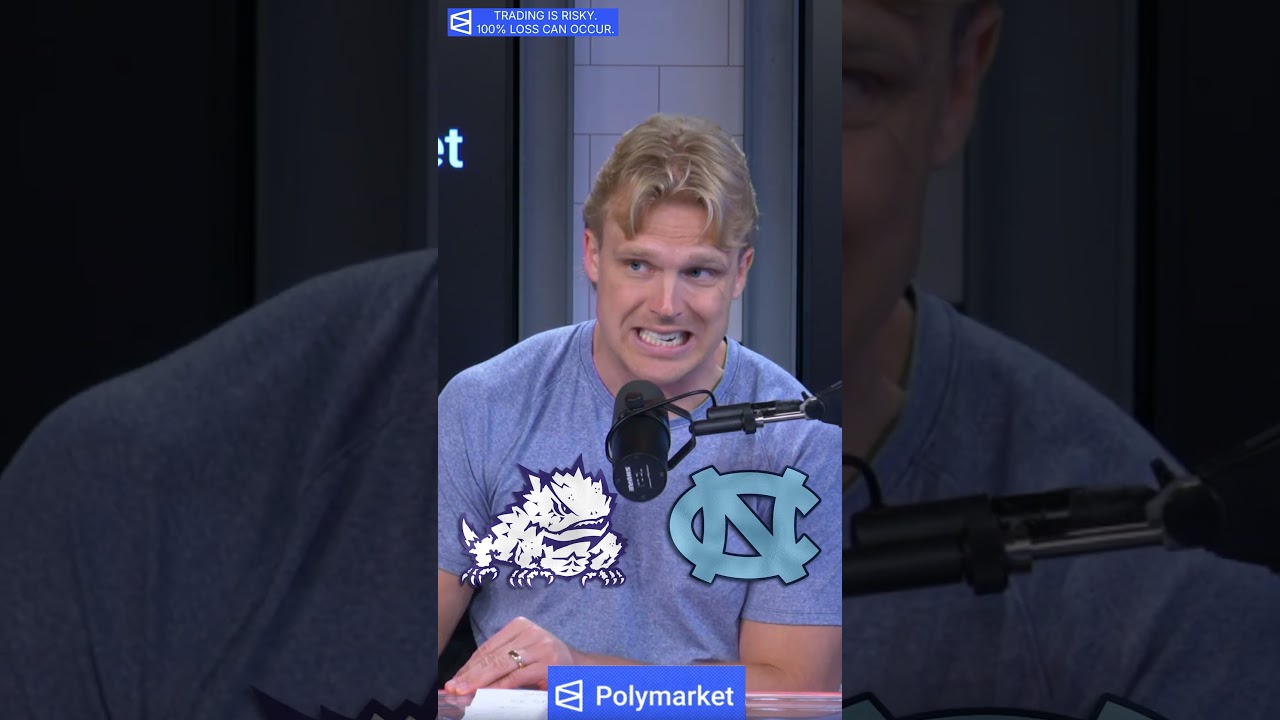 TCU & UNC kick off College Football season this weekend in Ireland, who are YOU taking? #polymarket