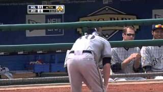 2010/04/22 Brewers' 20-run outburst